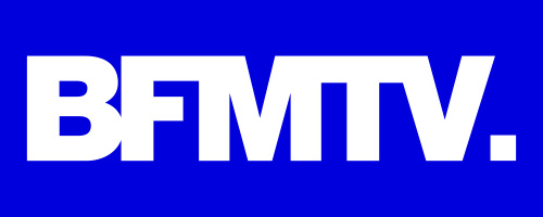 Logo BFMTV - Cap Soleil Energie Logo BFMTV - Cap Soleil Energie